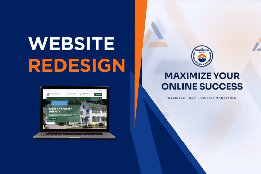 Website redesign for a Maine business