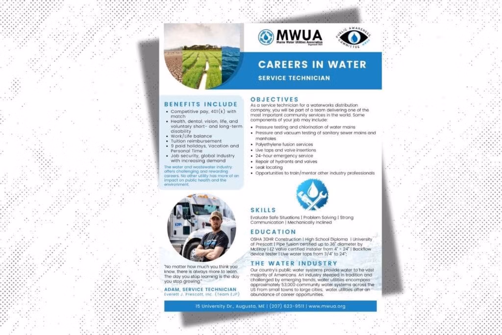Print and digital design collateral produced by NorthView Digital for a Maine client