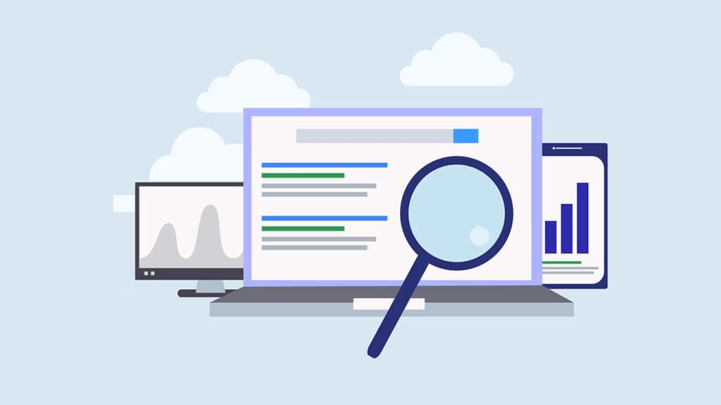 Search results showing a Maine business ranking higher on Google
